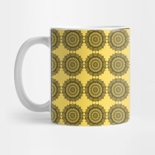 mandala line pattern Mug